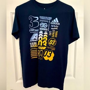 Boys Short Sleeve Adidas Tee Sz XL 14/16
